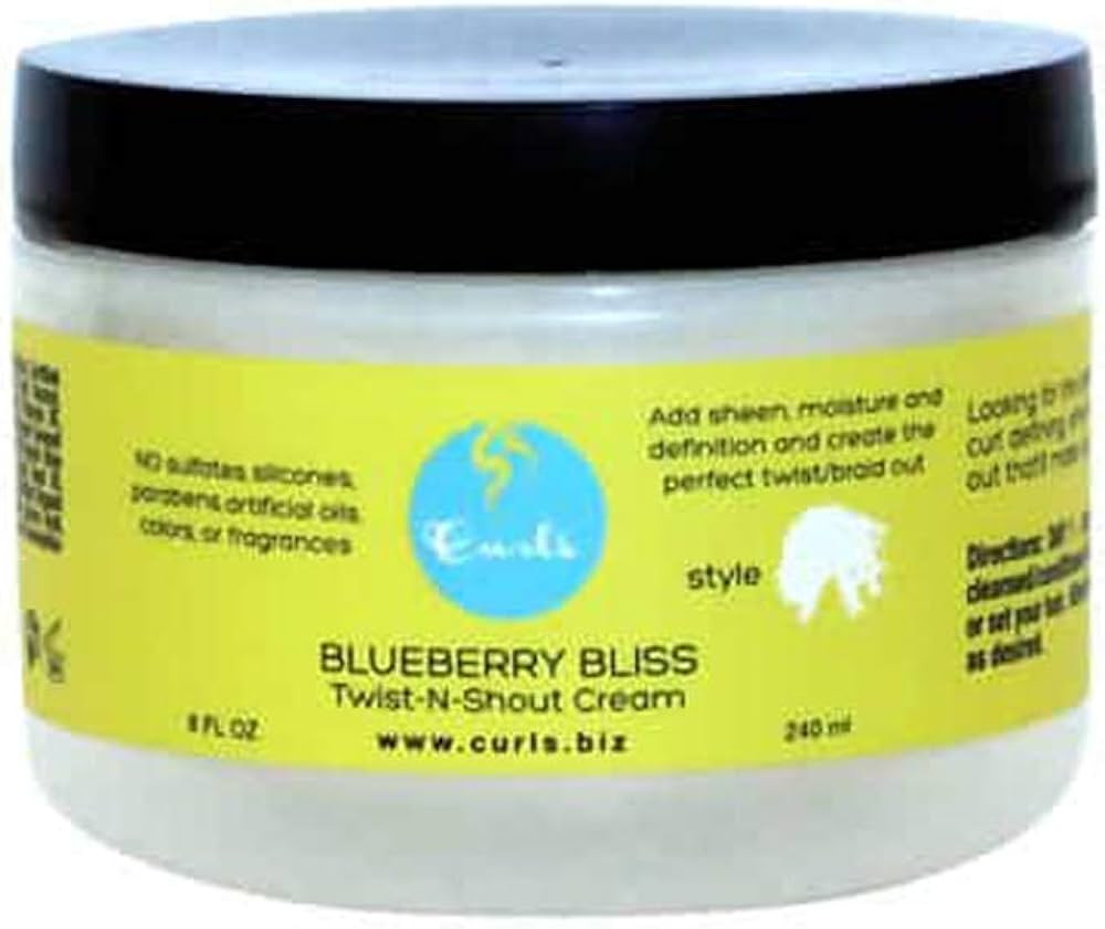 Curls Blueberry Bliss Twist n Shout Cream 8 oz | Amazon (CA)