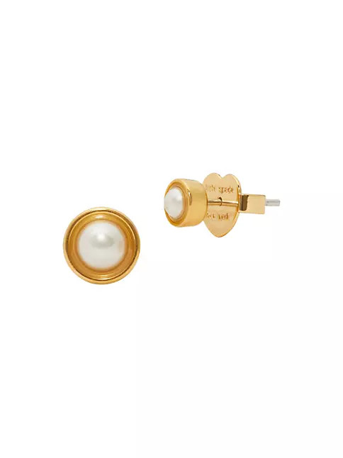 kate spade new york


Goldtone & Imitation Pearl Small Stud Earrings | Saks Fifth Avenue