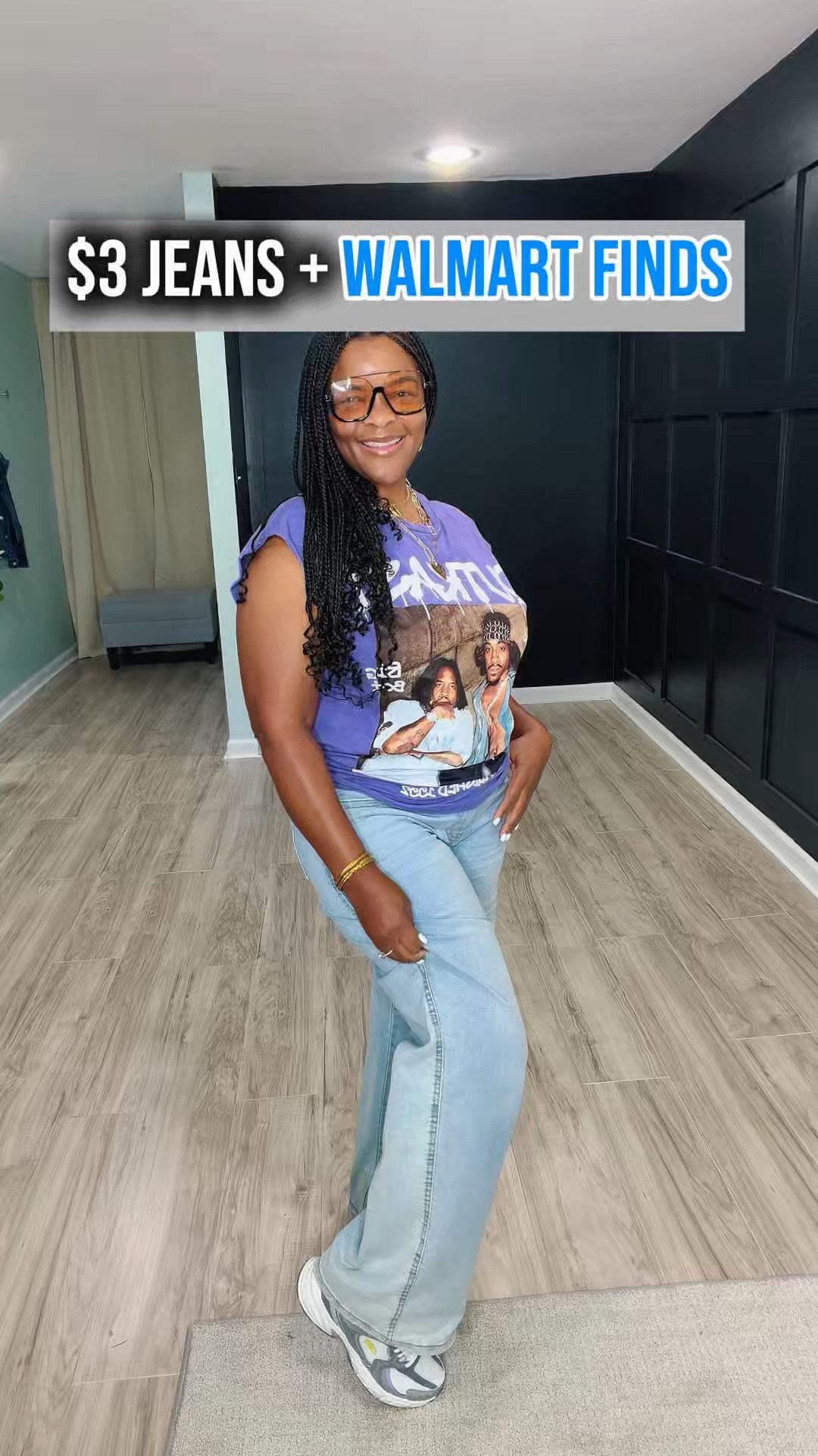 Walmart outfit 🤎
The clearance jeans + Outkast tee combo actually worked.

#LTKOver40 #LTKPetite #LTKMidsize