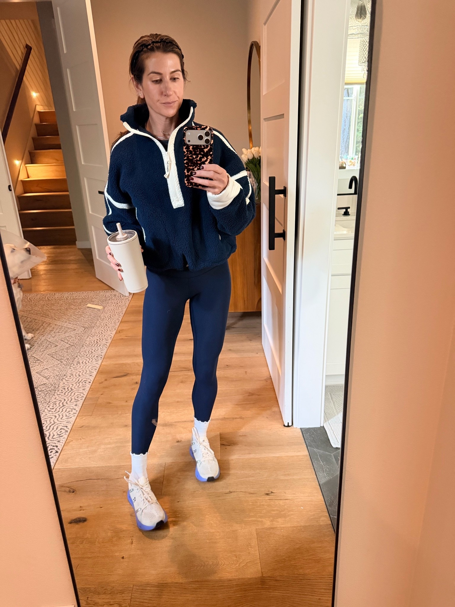 Cozy fleece for cooler temps

#LTKootd #LTKOver40 #LTKfitnessgoals