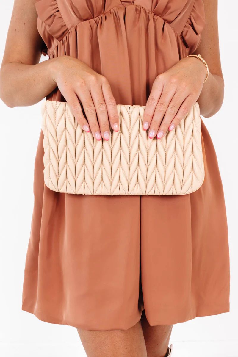 Out and About Clutch - Ivory | The Impeccable Pig