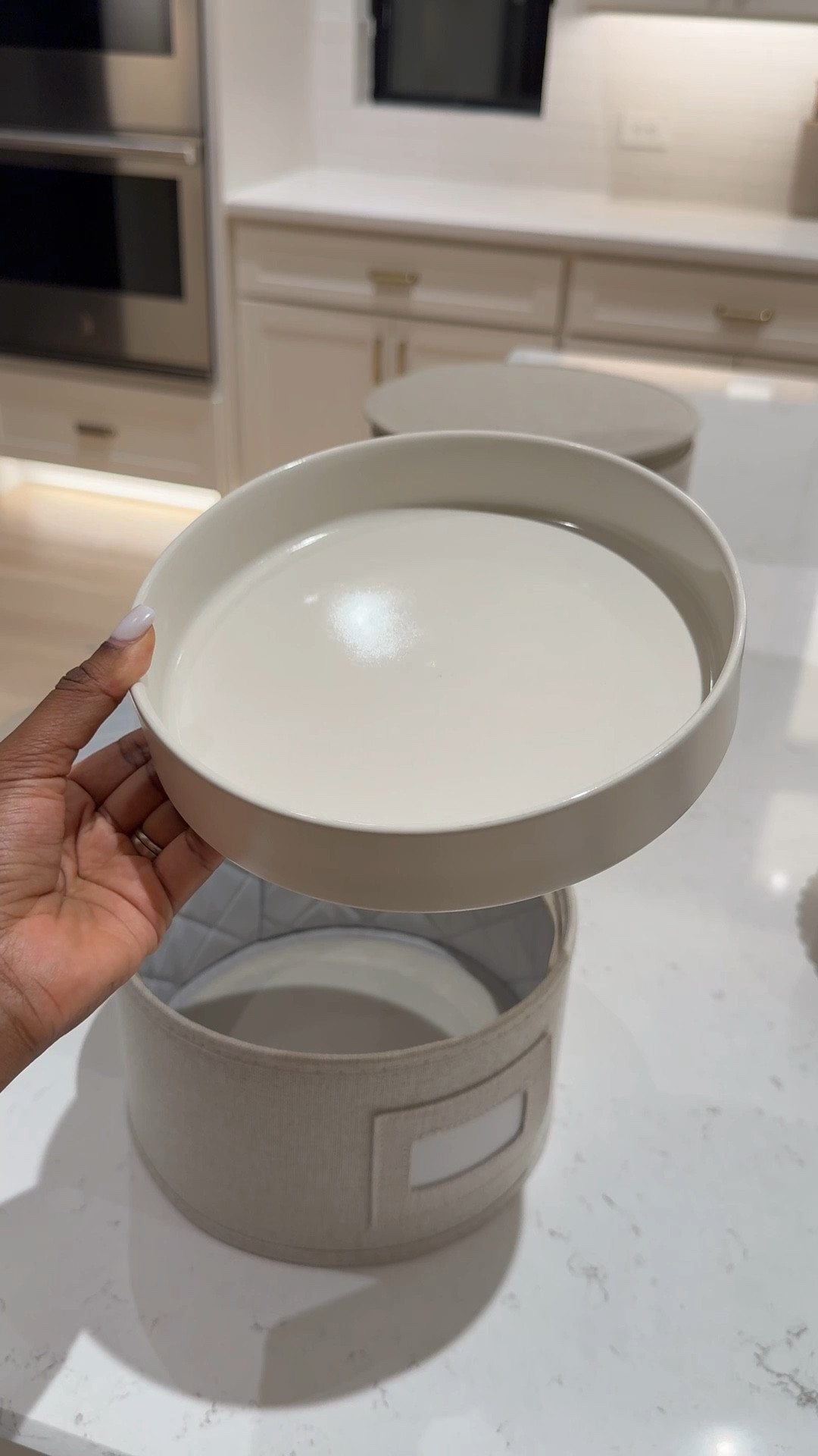 Loooove these dinnerware storage containers! 🍽️ They fit different-sized plates (including bowls!) and feature a hard-shell design. Plus, they’re stackable—making them super convenient for saving space. 

Linked for easy shopping—click to grab yours!

#LTKSaleAlert #LTKStyleTip #LTKHome