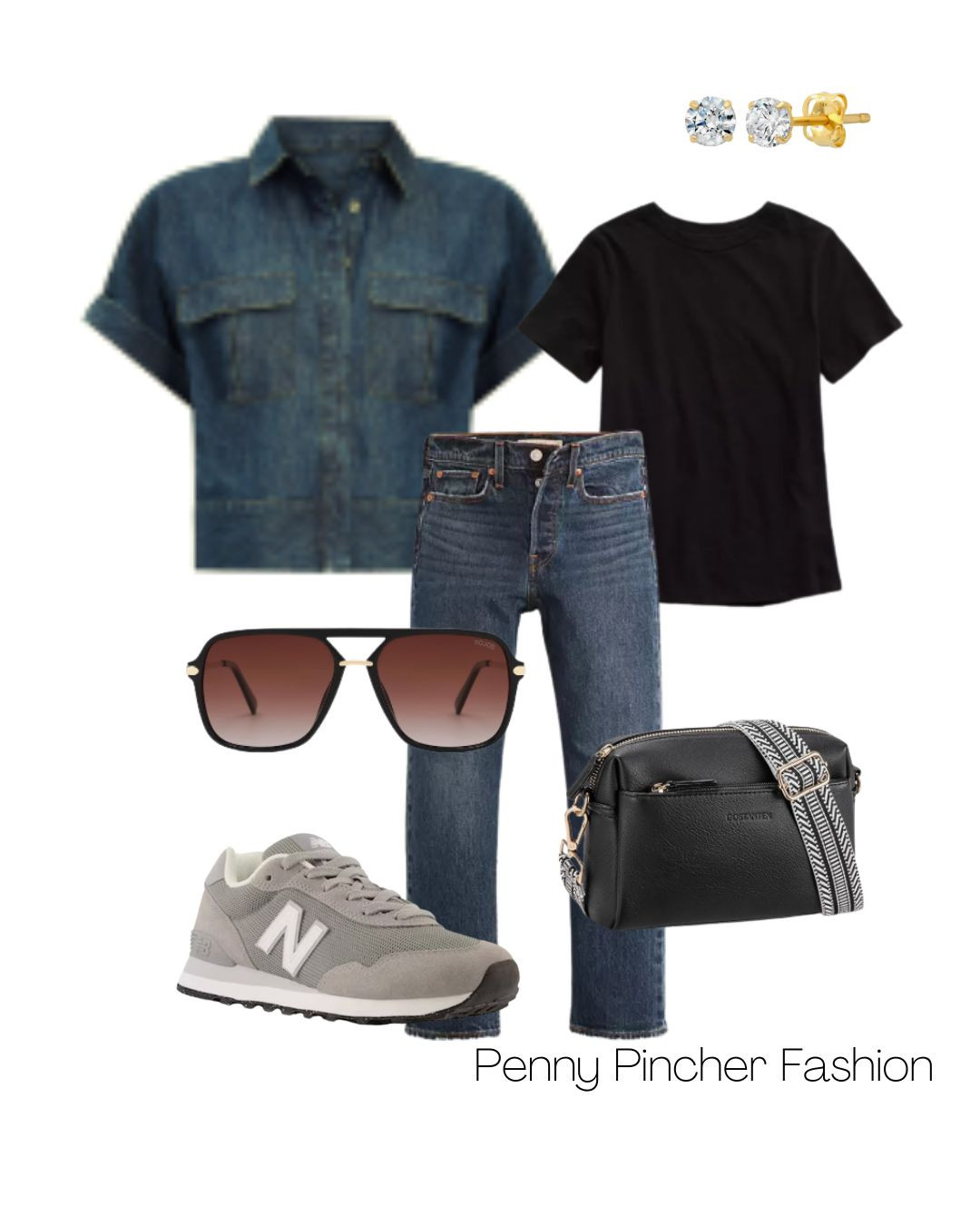 Another denim on denim outfit I’m loving. This base outfit is from my fall capsule!

#LTKStyleTip #LTKItBag #LTKShoeCrush