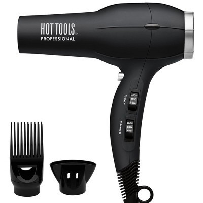 Hot Tools Pro Artist 1875W Turbo Ionic Dryer Lightweight | Smooth, Frizz Free Blowouts (Black)  Lite - Model 1023 | Target