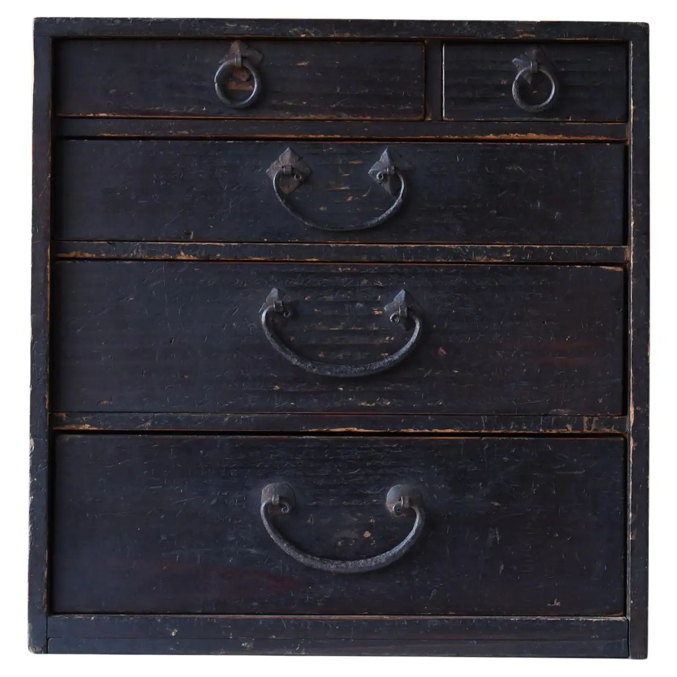 Japanese Old Small Drawer 1860s-1920s/Antique Tansu Chest of Drawers Wabisabi | 1stDibs