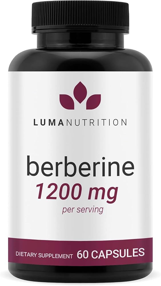 Luma Nutrition Berberine Supplement - Berberine 1200mg Per Serving - Berberine HCI - Berberine Pl... | Amazon (US)