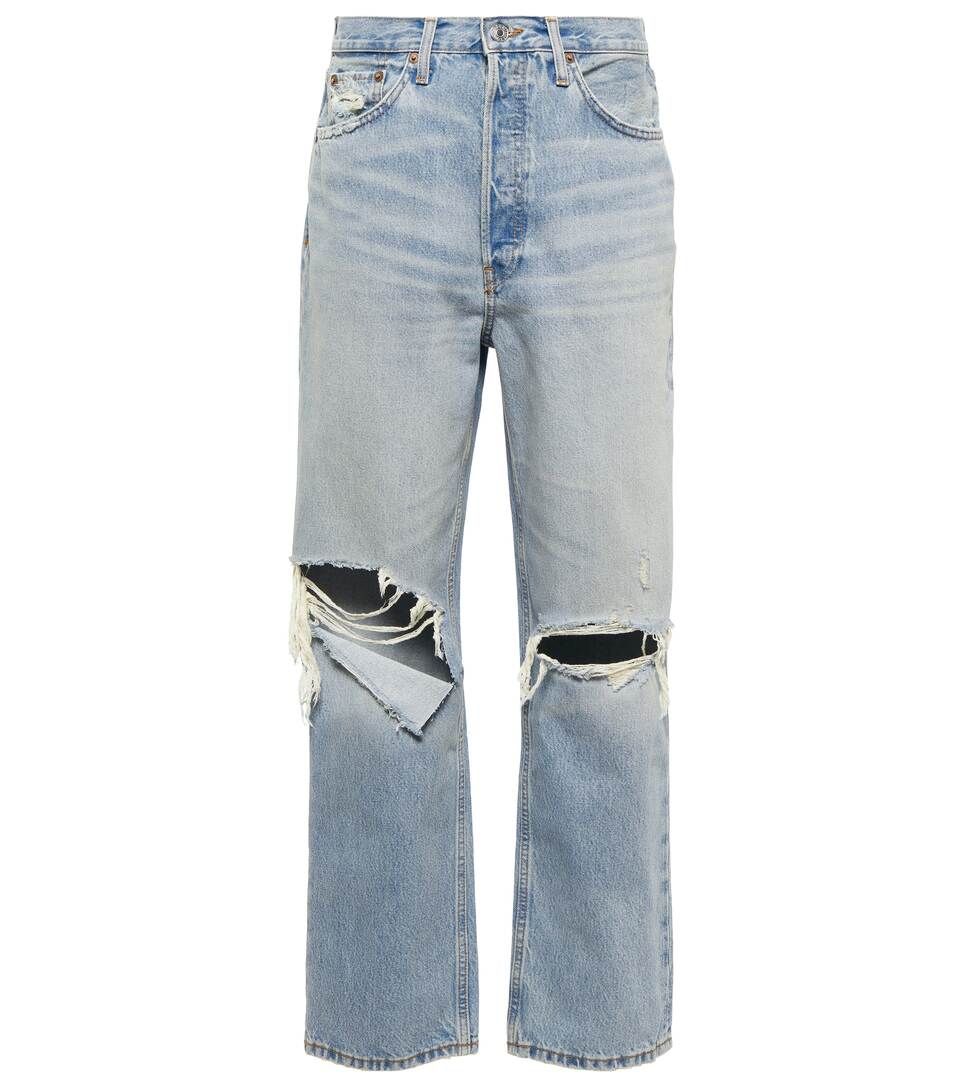 90s Crop high-rise straight jeans | Mytheresa (US/CA)