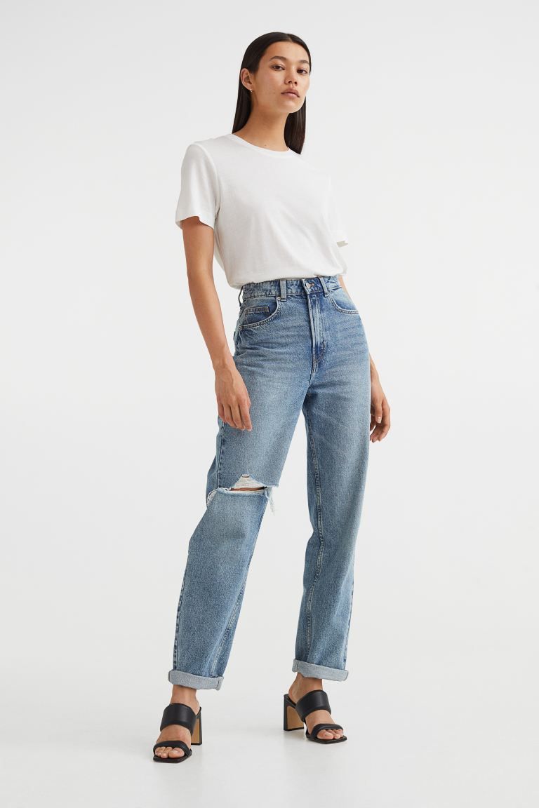 90s Straight High Jeans | H&M (US + CA)