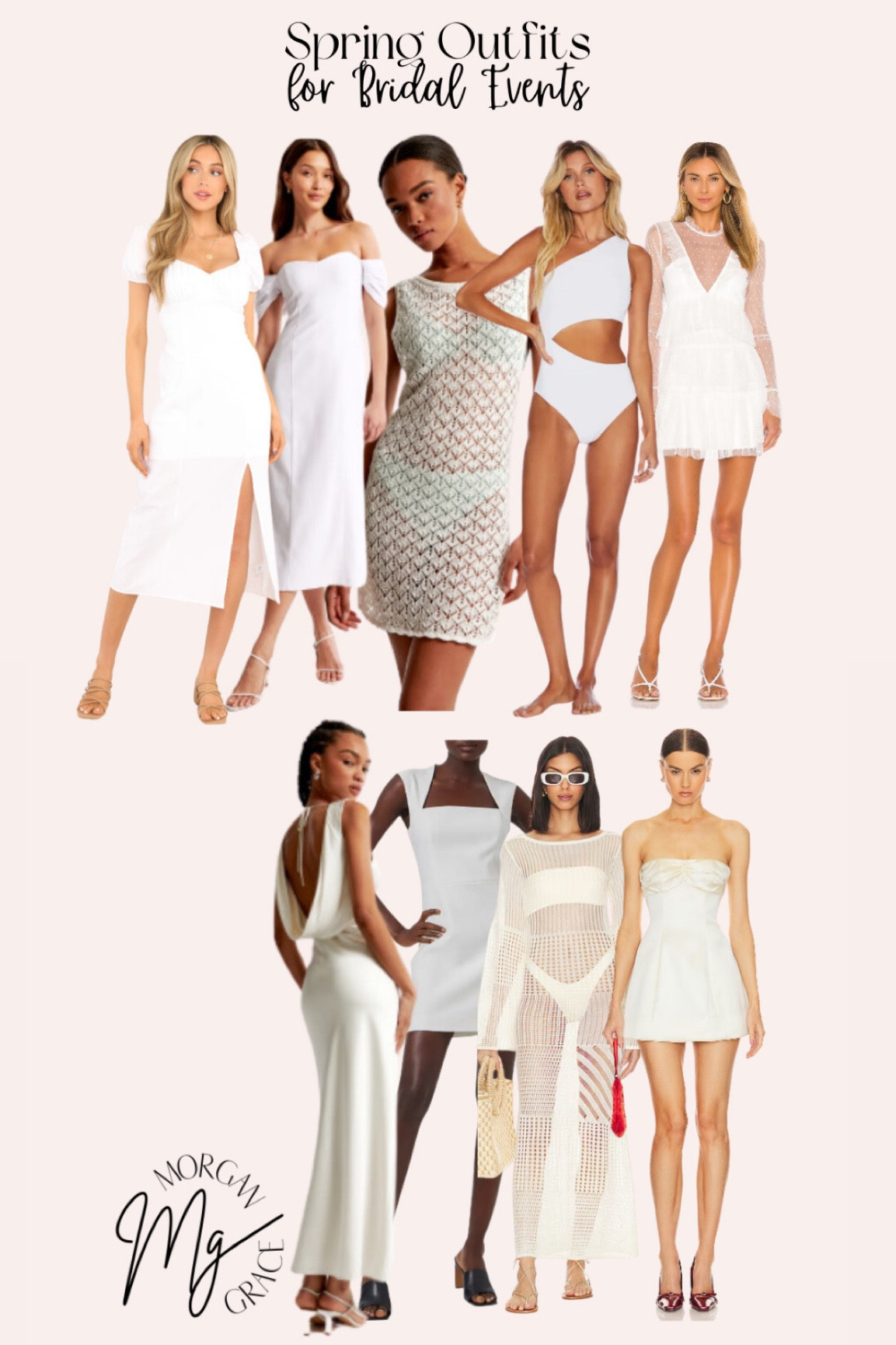 Spring outfit for brides. 

white dress. white bathing suit. swim cover up. rehearsal dinner dress. bridal shower dress. bachelorette party dress. bachelorette party swim. white midi dress.  

#LTKwedding #LTKfindsunder100 #LTKSpringSale