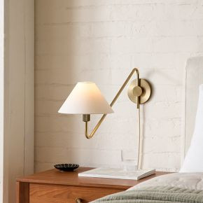 Beatrix Plug-In Pivot Sconce (25") | West Elm (US)