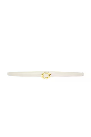 DEHANCHE Orbite Belt in Ivory & Gold | FWRD | FWRD 