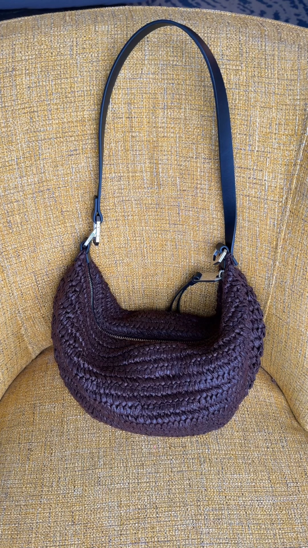 If you've been embracing the chocolate brown trend this summer, you need this chocolate raffia handbag to complete your outfits! I added a crossbody strap from another bag to give myself plenty of styling options.  💙 Nipa 


#raffiahandbag #summerhandbag #summmeraccessories #handbagstyle

#LTKSeasonal