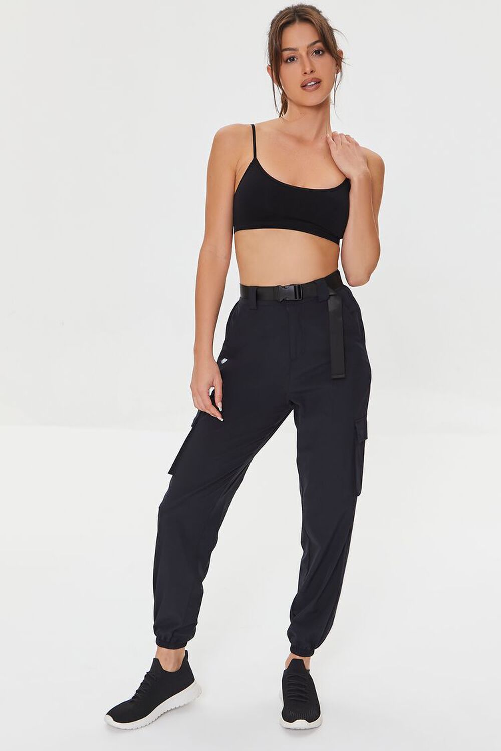 Active Release-Buckle Belted Joggers | Forever 21 (US)