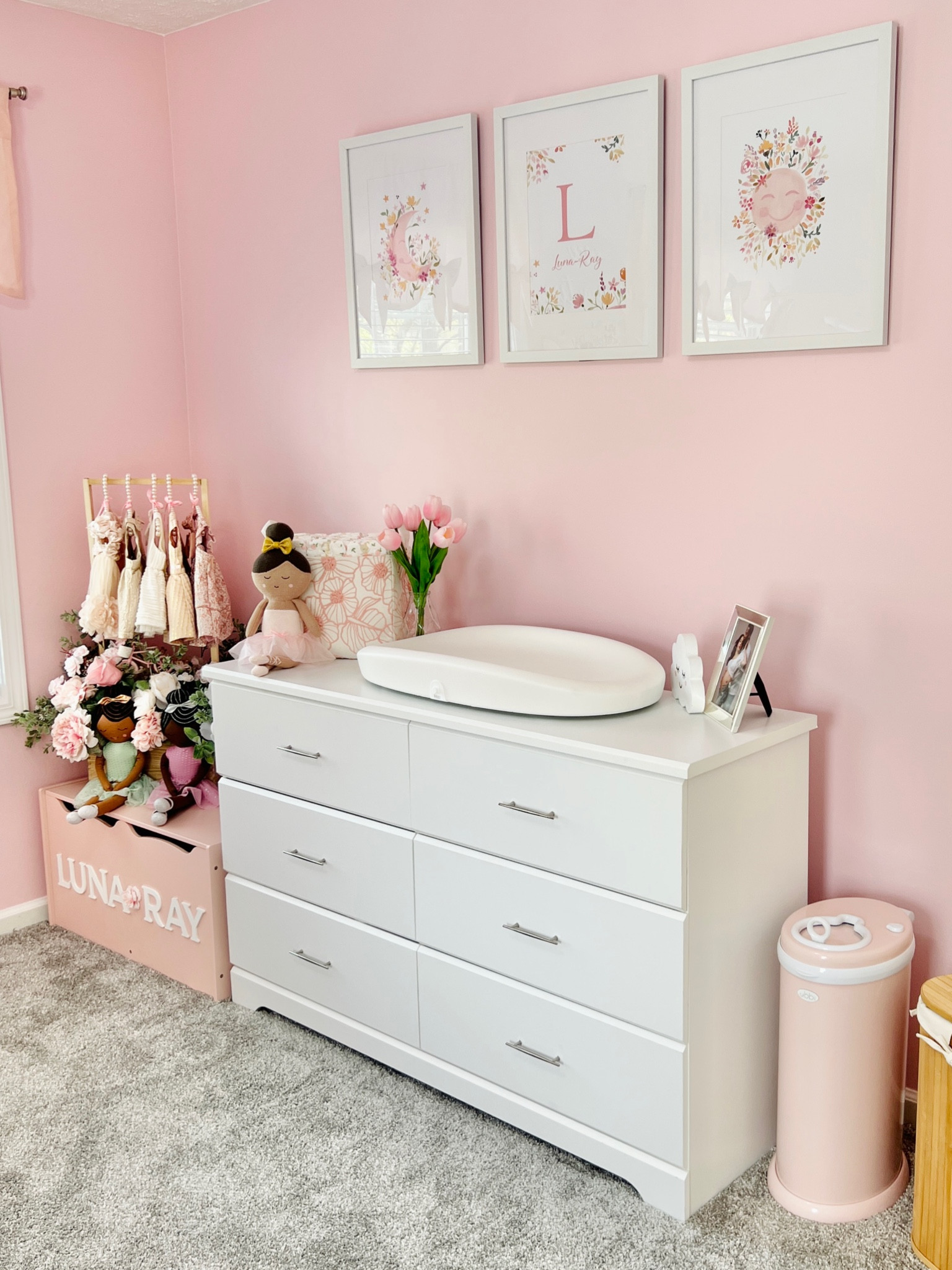 Nursery diaper changing station 

#LTKkids #LTKhome #LTKbaby