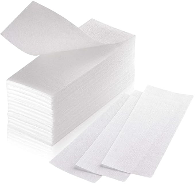 150 Wax Strips - Non Woven Fleece Stripes For Warm Wax And Sugar Paste - Skin-friendly And Tear-r... | Amazon (US)