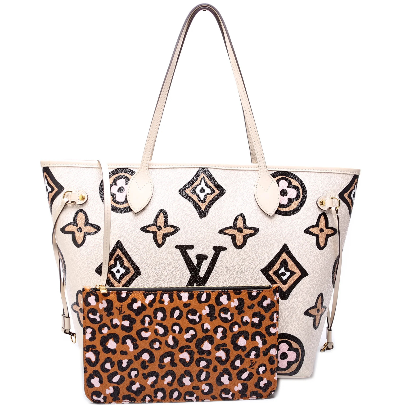 Neverfull w/Wallet MM Wild at Heart | Keeks Designer Handbags