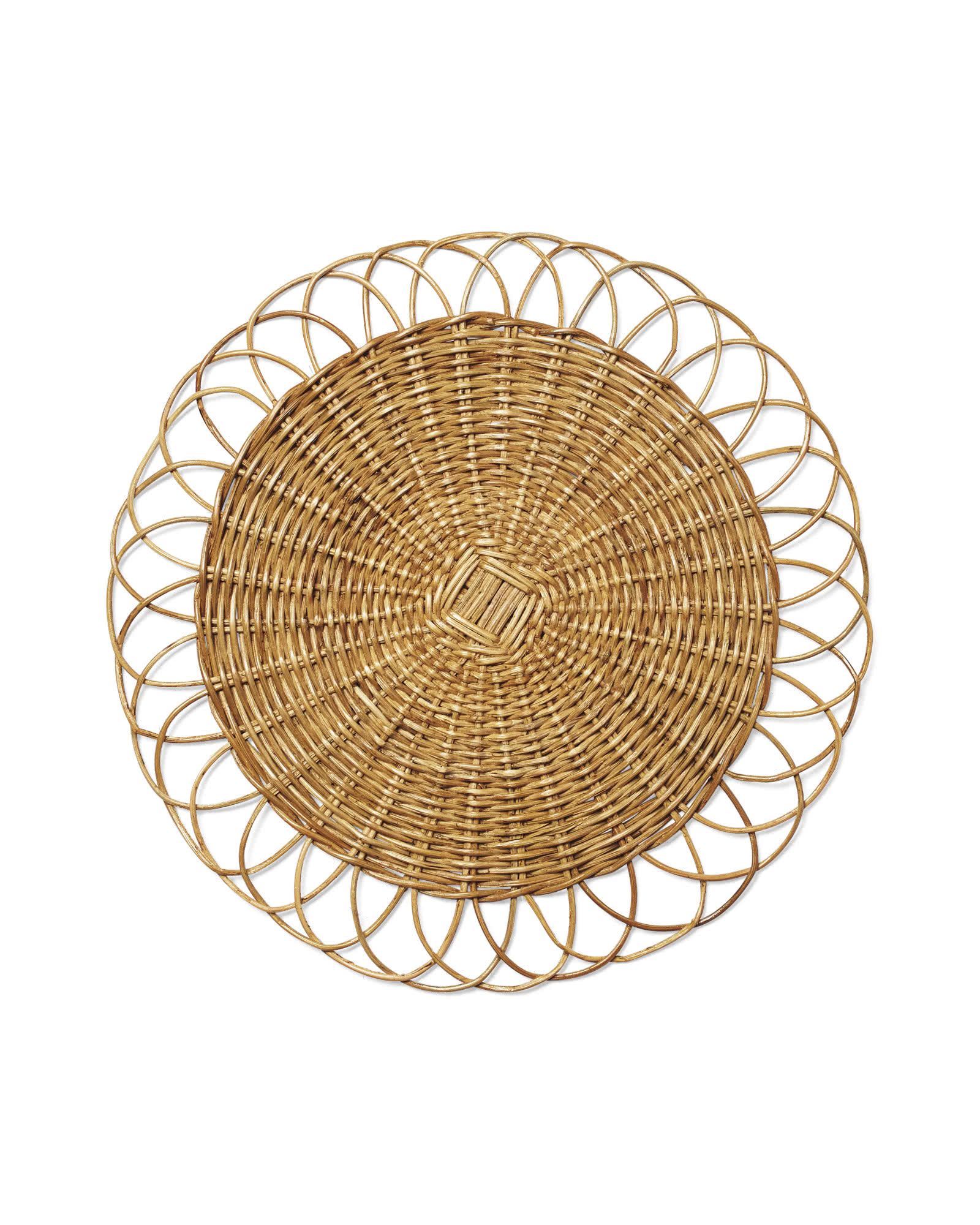 Round Rattan Placemat
        MT13-01 | Serena and Lily