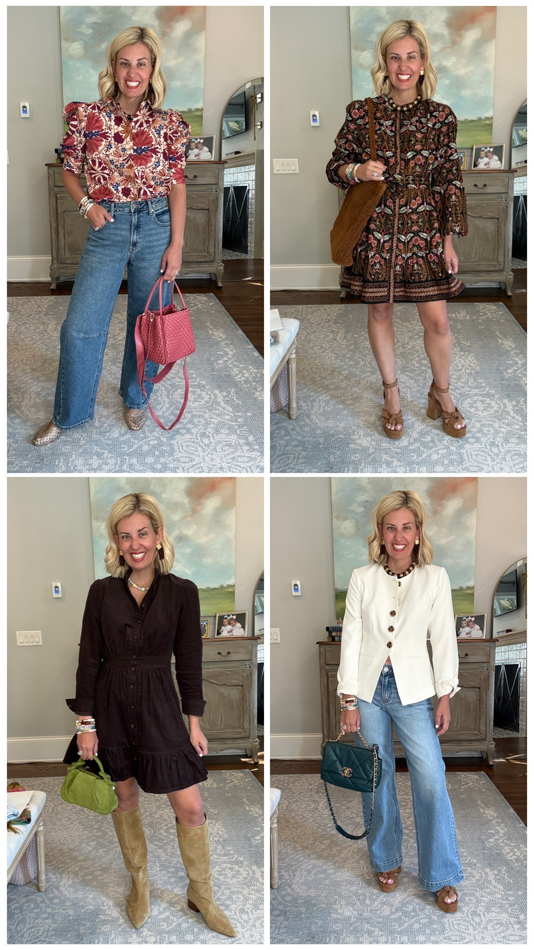 Avara for the win!! 
Sizing:
Dresses - small
Blazer - small
Tops - small
Jeans - 26

Codes:
Avara - mixandmatch15
Allie + Bess - Catherine20

#LTKOver40 #LTKSeasonal #LTKdayinmylife
