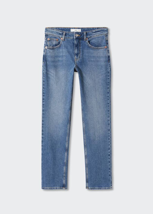 Medium-comfort straight jeans | MANGO (UK)