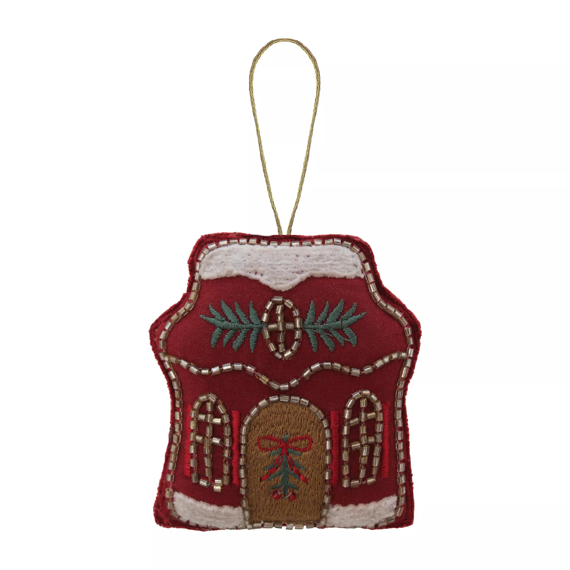 St. Nicholas Square® Plush & Beaded House Christmas Ornament | Kohl's