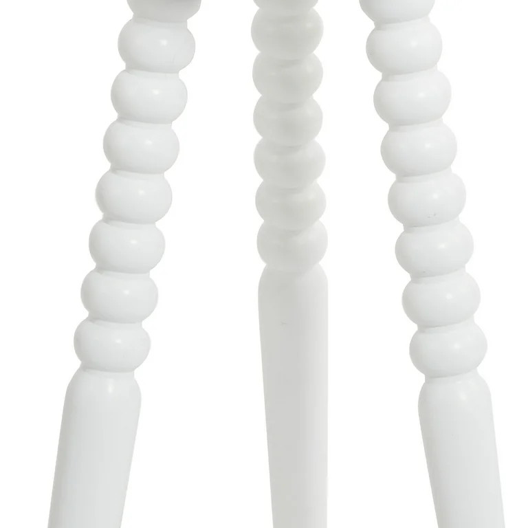 Pure White Side Table - Compact & Chic Accent - 14" x 14"x 23" Inches, Silverwood - White | Walmart (US)