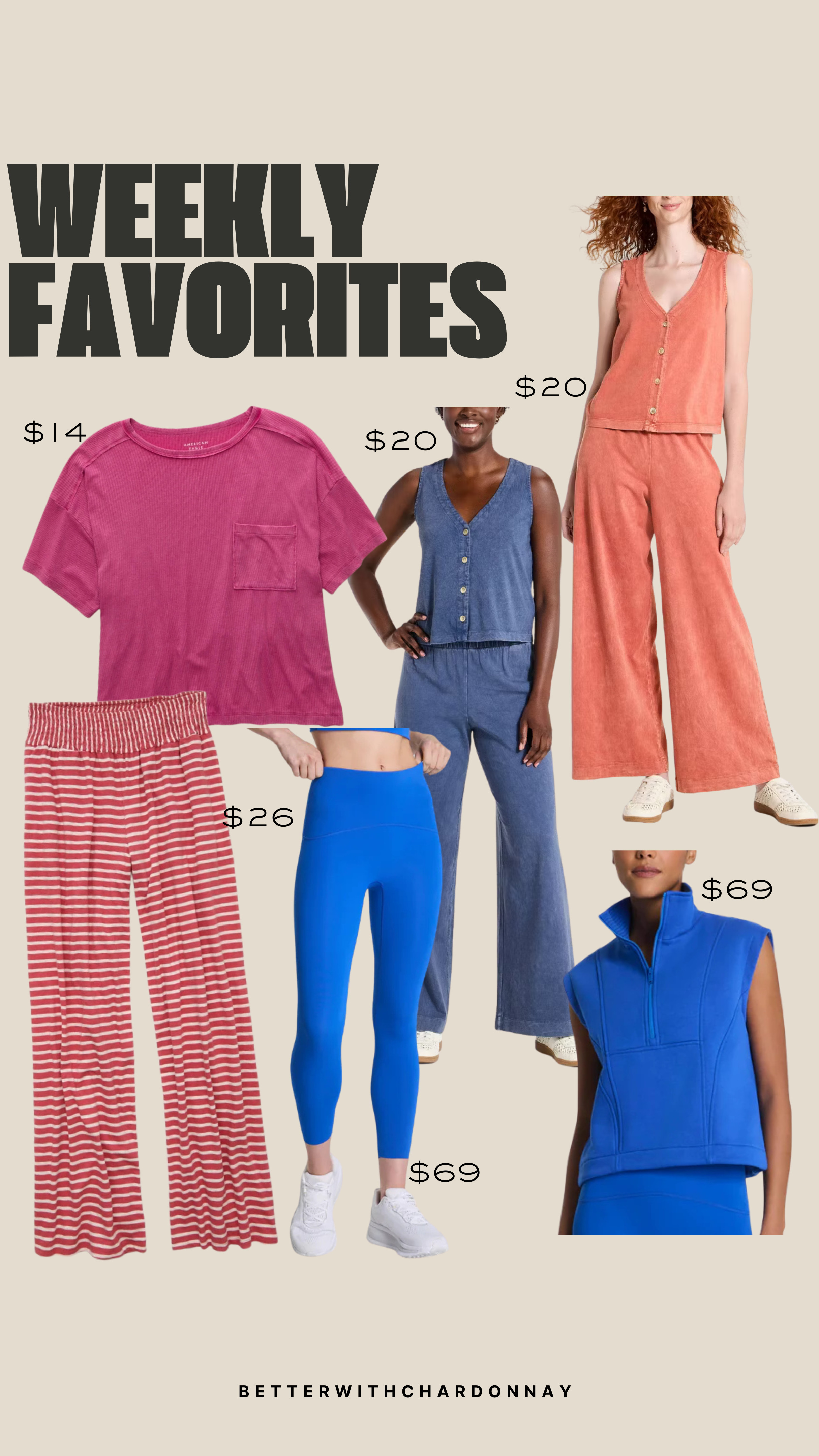 Weekly Favorites!

target sets, target fashion, spanx leggings, spanx, summer sets, aerie 

 #LTKSeasonal #LTKMidsize