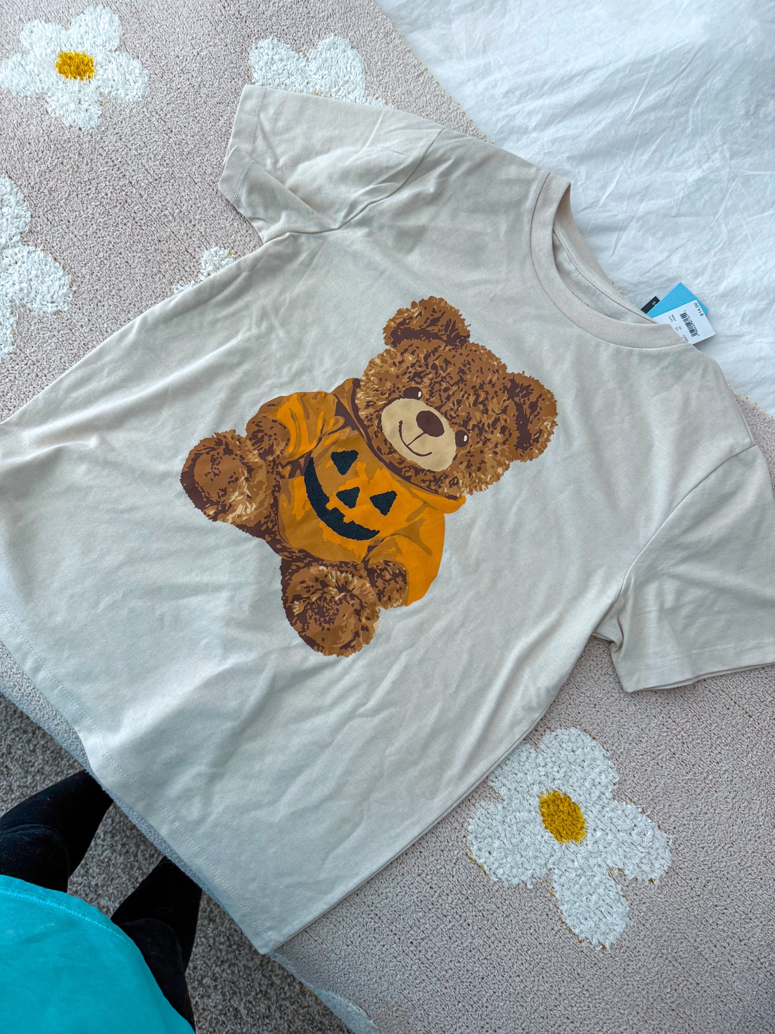 Not exactly the same as the toddler version…but def cute enough to coordinate! I added both to this post for those mamas who love to match! 🫶🏼 I got one for Elaina too. 🥹🎃 🧸 

#TeddyBear #Halloween #OOTD #Trending #Style #Fashion #Tee

#LTKSeasonal #LTKStyleTip #LTKFamily