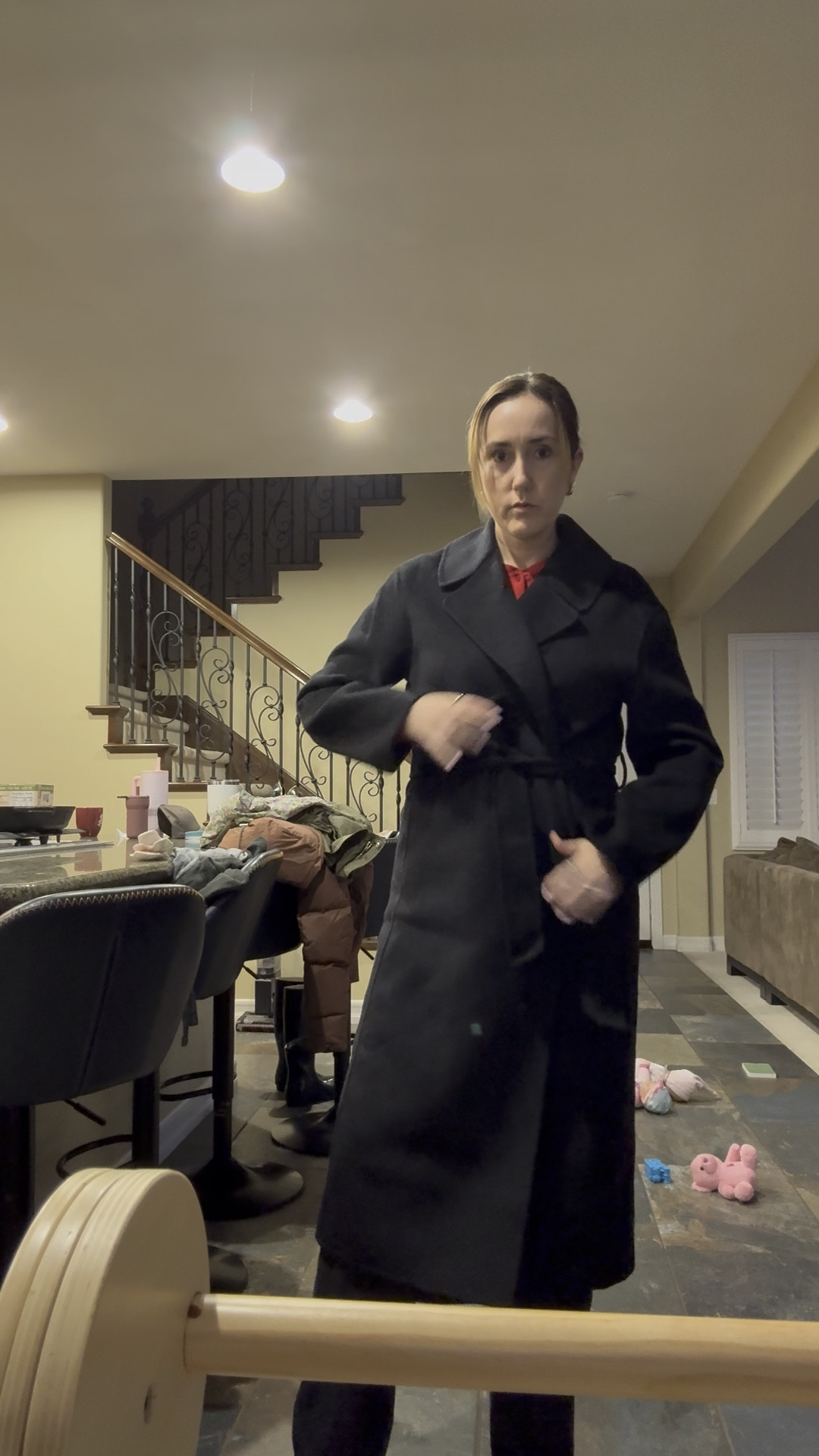 The best black coat!