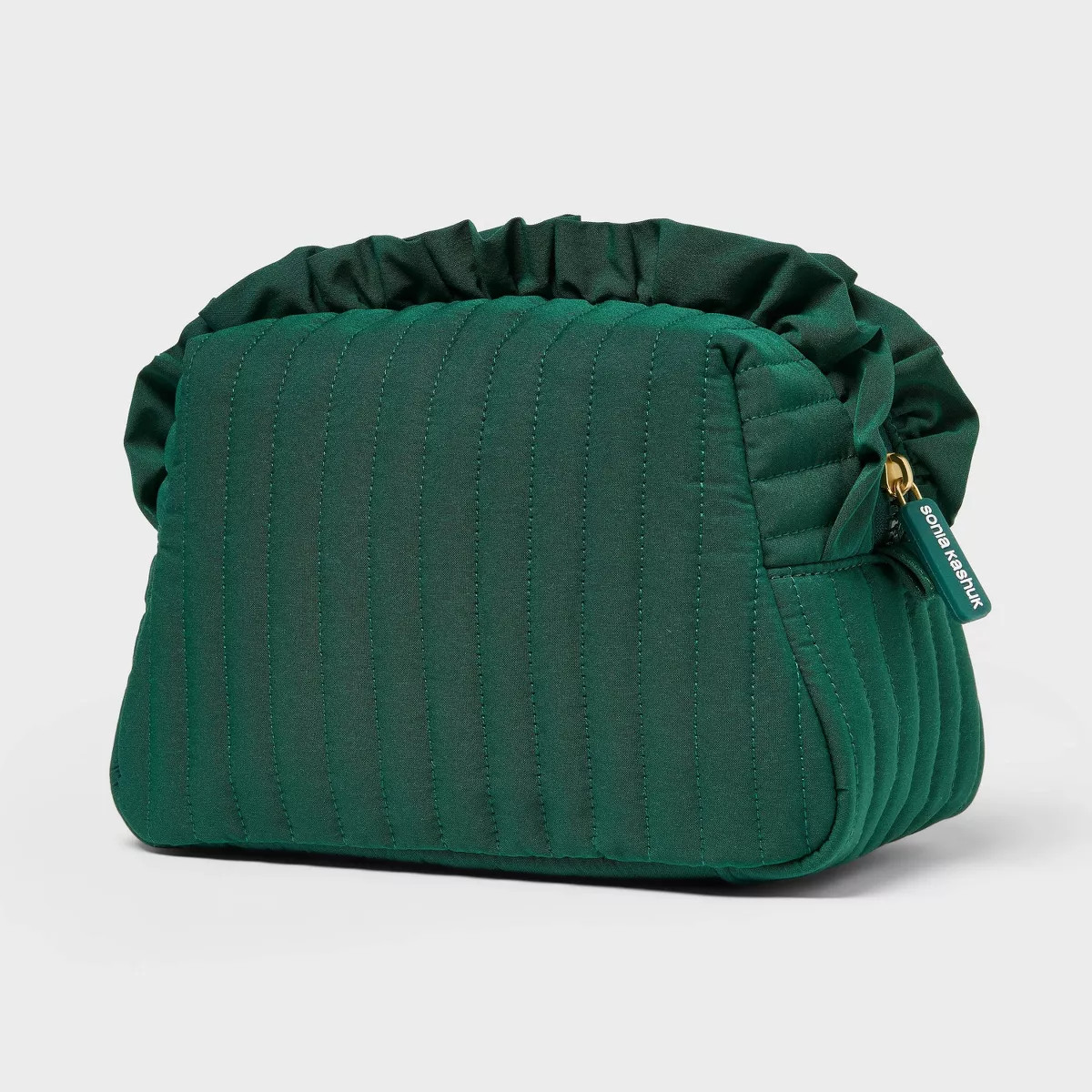 Sonia Kashuk\u2122 Makeup Bag - Green with Ruffles | Target