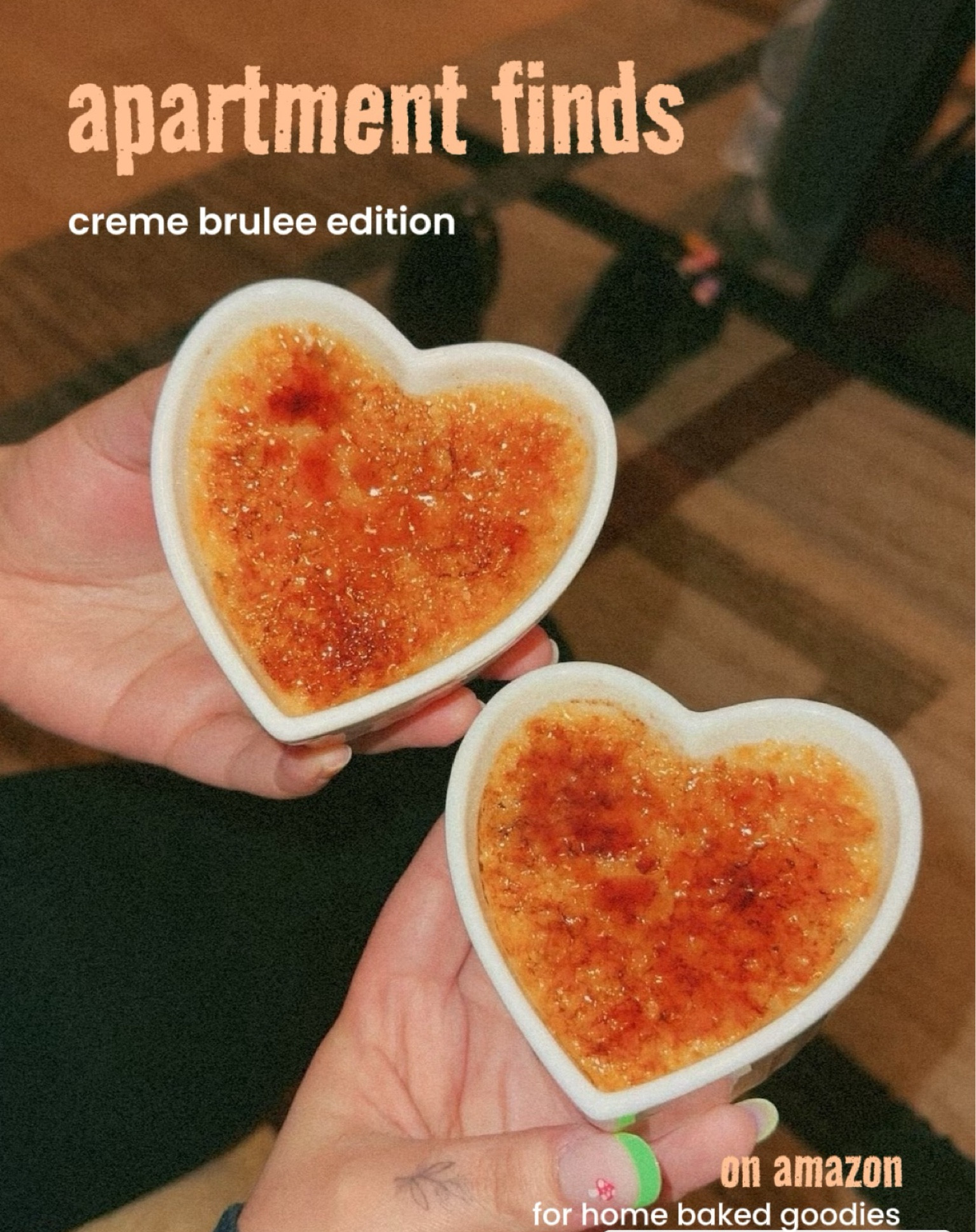 these heart ramekins will always be my #1. making creme brulee is SO fun, especially when you have cute dishes to put them in. i have about 16 different ramekins, i kid you not. that was when we had way more friends to host but now we have close to none 🤣 definitely because we moved to another state but also because it’s harder to maintain friendships when you’re an adult with a partner in the mix. i’ll probably post the video of how to make it too 👀 #desserts #homefinds 

#LTKhome #LTKparties #LTKSeasonal