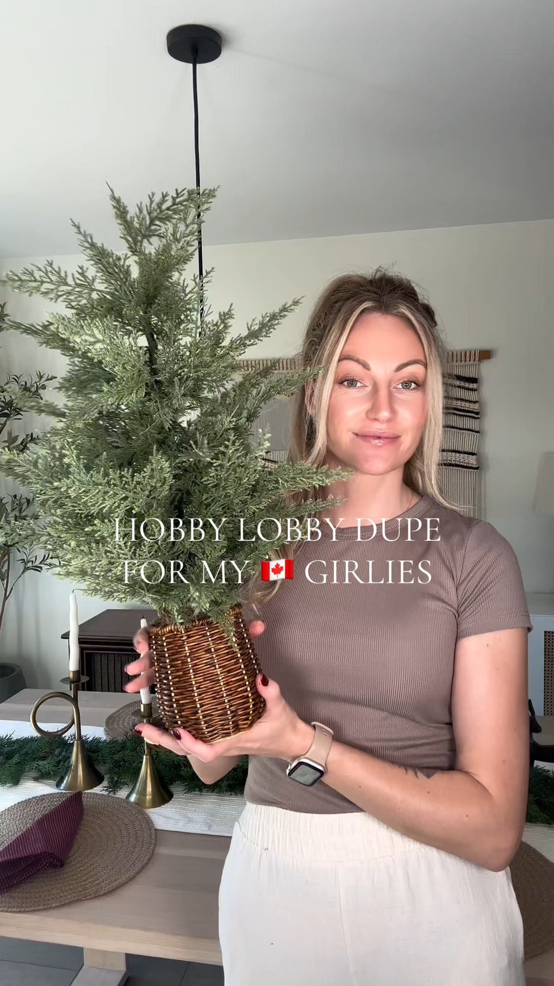 Pottery barn / Hobby lobby dupe for my Canadian girlies for this high-end looking Christmas tree in a vase styled beautifully! 

Grab any tree and any vase with some ribbon and you got yourself an elevated Christmas decor item!

Linking the tree used and some similar pots and ribbon for inspo!

Christmas decor ideas. High end Christmas decor on a budget. Neutral Christmas decor. Red Christmas decor 

#LTKhome #LTKholiday #LTKcanada