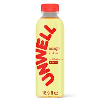Unwell Mango Citrus Hydration Electrolyte Drink - 16.9 fl oz Bottle | Target
