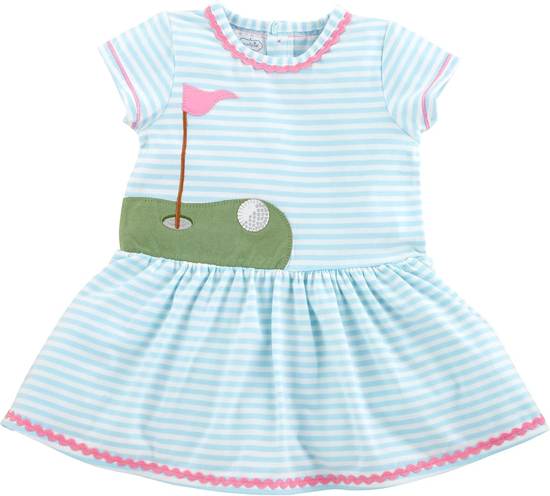 Mud Pie Baby One Size Girls T Shirt Dress | Amazon (US)