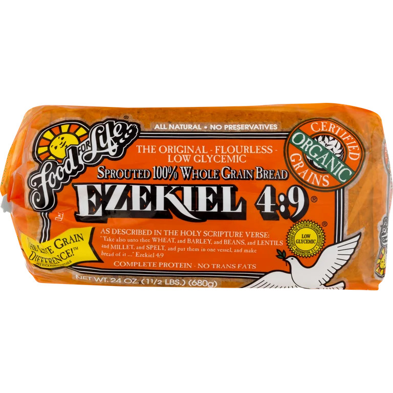 Food for Life Ezekiel 4:9 Sprouted Whole Grain Bread, 24oz, 20 CT Bag (Frozen) | Walmart (US)