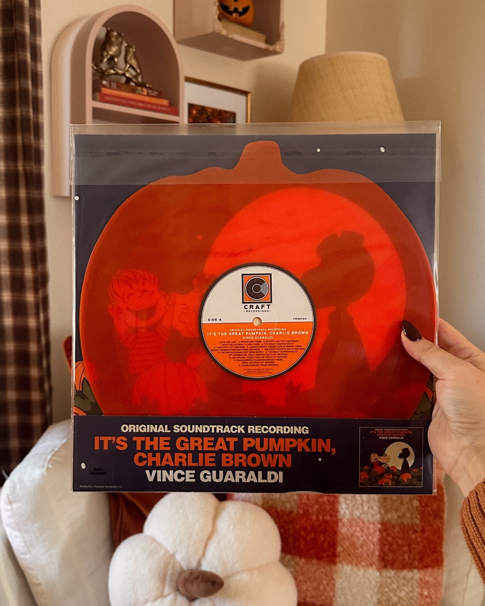 I don’t know who he needs to hear this, but you can get Its The Great Pumpkin Charlie Brown soundtrack on vinyl and it’s shaped like a pumpkin 🎃🧡✨

#LTKHome #LTKFallSale #LTKSeasonal