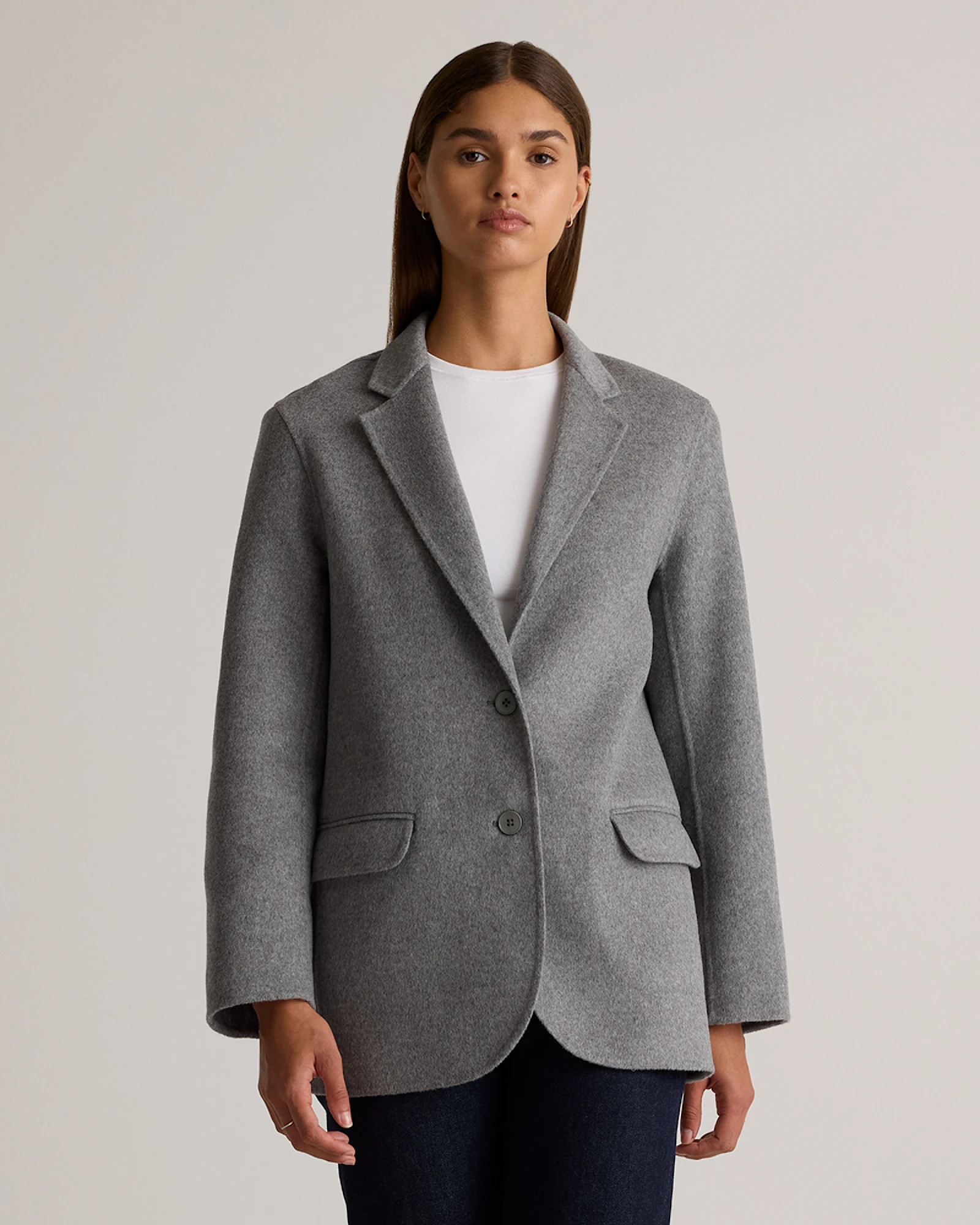 Double-Faced Merino Wool Soft Blazer | Quince