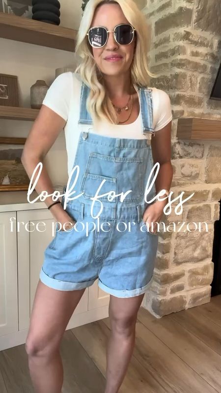 Amazon look for less overalls! Size M. They look like the free people ziggy overalls! Come in several colors too. Can be worn with sandals or sneakers. Spring and summer wardrobe staple 

#LTKFindsUnder50 #LTKStyleTip #LTKFindsUnder100