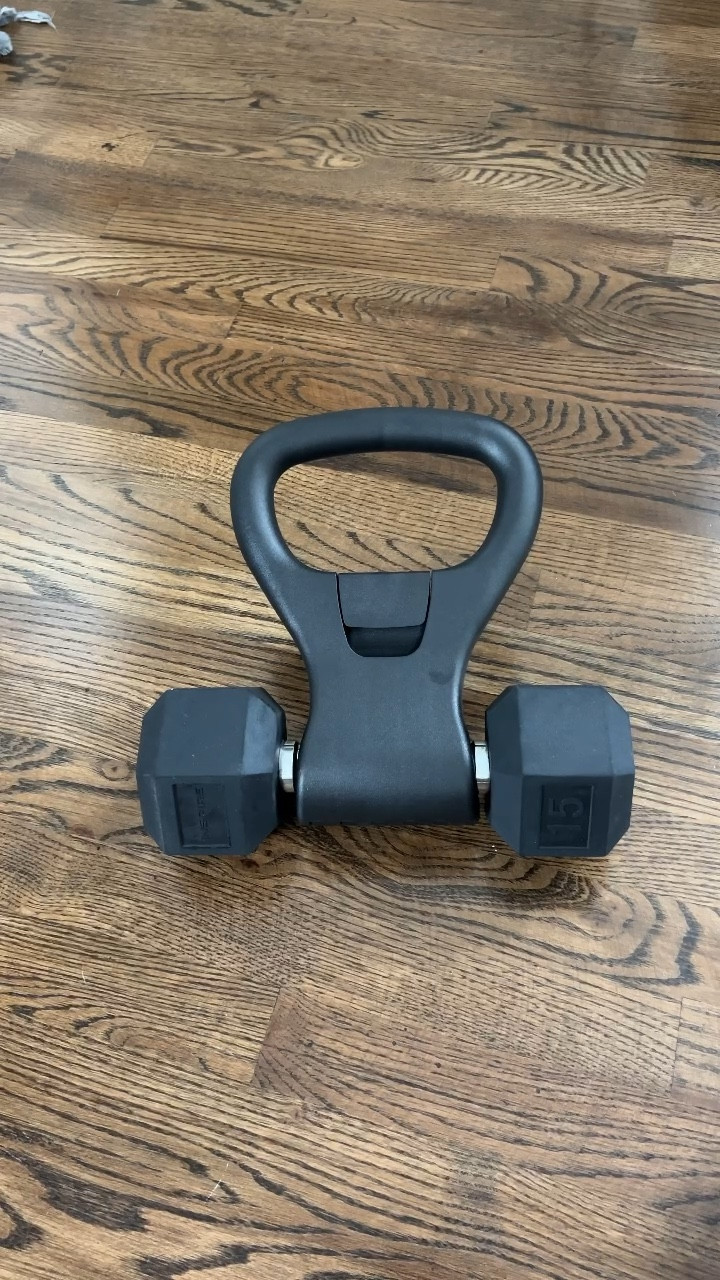 This amazing tool will transfer almost any dumbell into a kettlebell in a snap. It’s compact and easy to use. The best part it is a fraction of the price compared to buying multiple kettlebells. It’s a no brainer!

#KettleGryp #kettlebelltraining #HomeGym #homeworkout

#LTKhome #LTKover40 #LTKfitness
