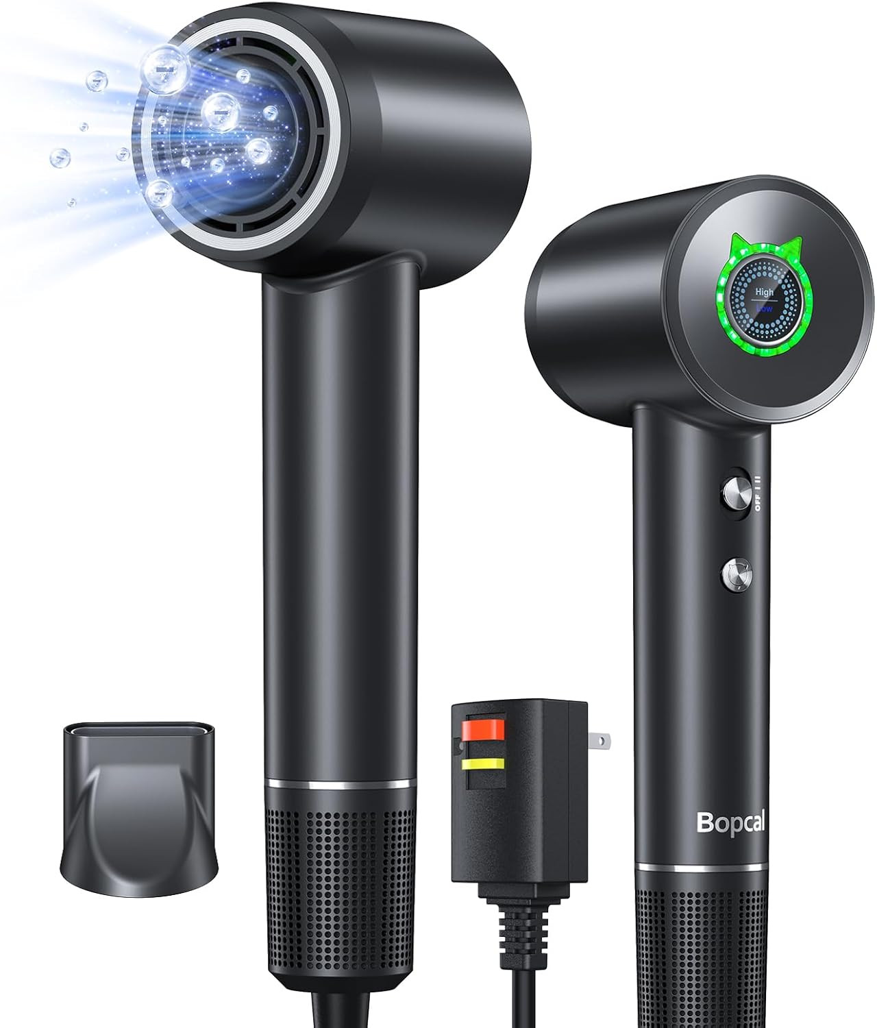 Hair Dryer, High-Speed Negative Ionic Blow Dryer for Fast Drying,110000 RPM Hairdryer with Thermo... | Amazon (US)