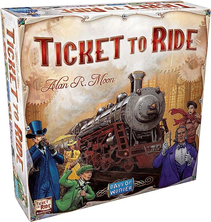 Ticket to Ride Board Game | Family Board Game | Board Game for Adults and Family | Train Game | A... | Amazon (US)