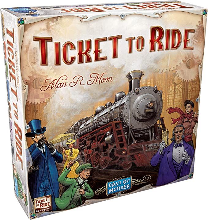 Ticket to Ride Board Game | Family Board Game | Board Game for Adults and Family | Train Game | A... | Amazon (US)