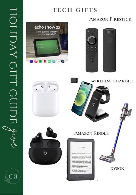 Gifts for the tech lover! Holiday gifts, holiday gift guide 


#LTKunder50 #LTKCyberweek #LTKstyletip