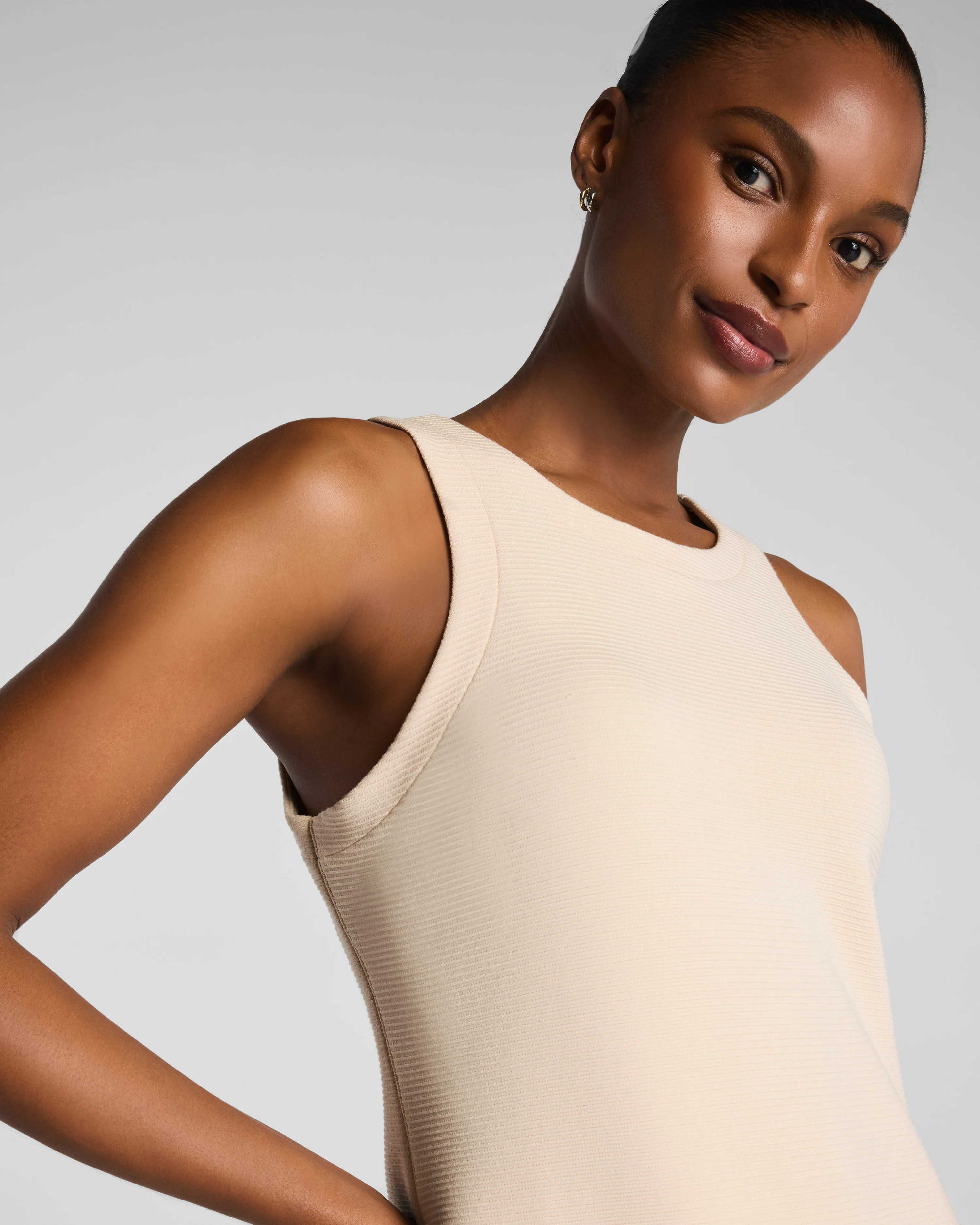 SPANX AirEssentials\u00ae French Rib Maxi Tank Dress | Spanx