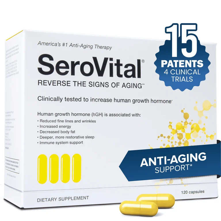 SeroVital Age Renewal Complex - Reverse the Signs of Aging - 120 ct - 30 Day Supply | Walmart (US)