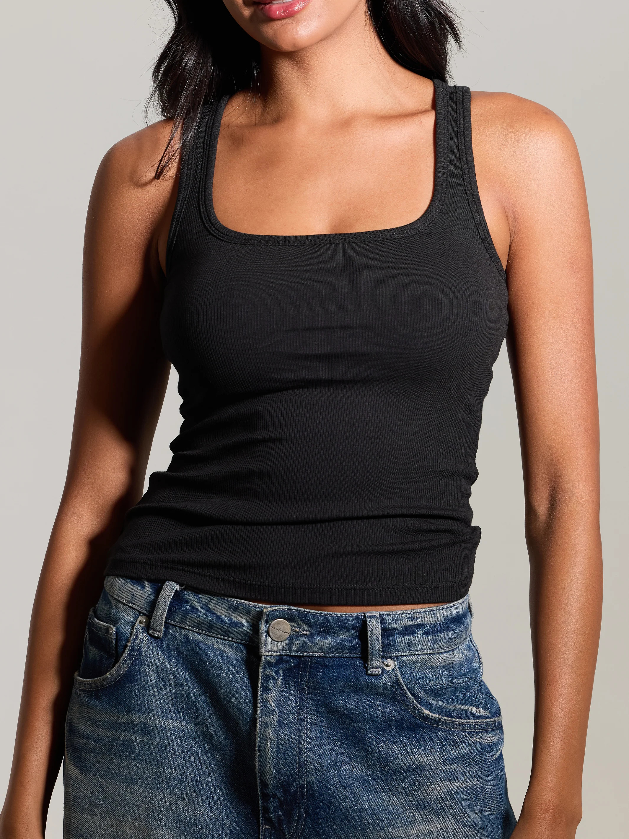 Bamboo Scoop Neck Brami Tank | Klassy