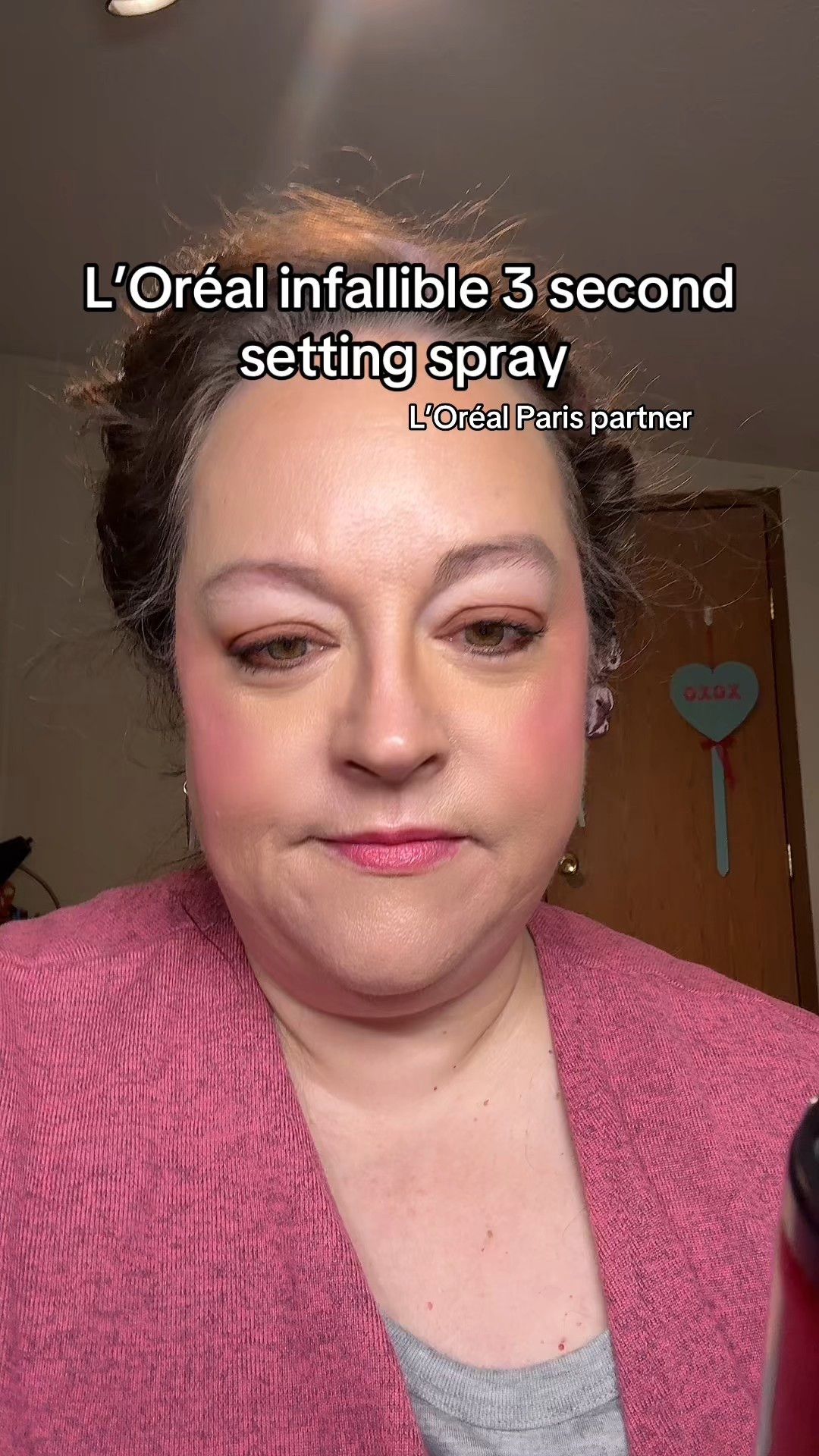 L’Oréal infallible 3 second setting spray. The best setting spray and it’s so affordable 

#LTKgrwm #LTKBeauty #LTKOver40