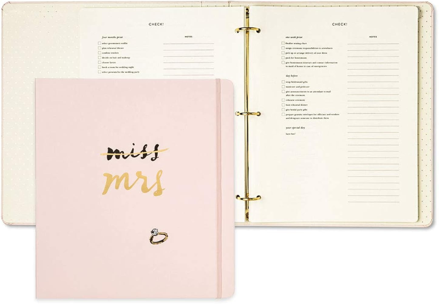 Kate Spade New York Women's Mrs. Magazine Bridal Planner | Amazon (CA)