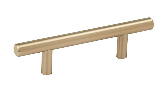 Amerock BP40515BBZ Bar Cabinet Pull, 3 in (76 mm) Center-to-Center, Golden Champagne | Amazon (US)