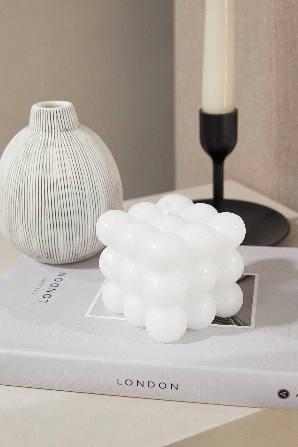 By Ohemaa Bobble Square Candle Cream | Boohoo.com (US & CA)