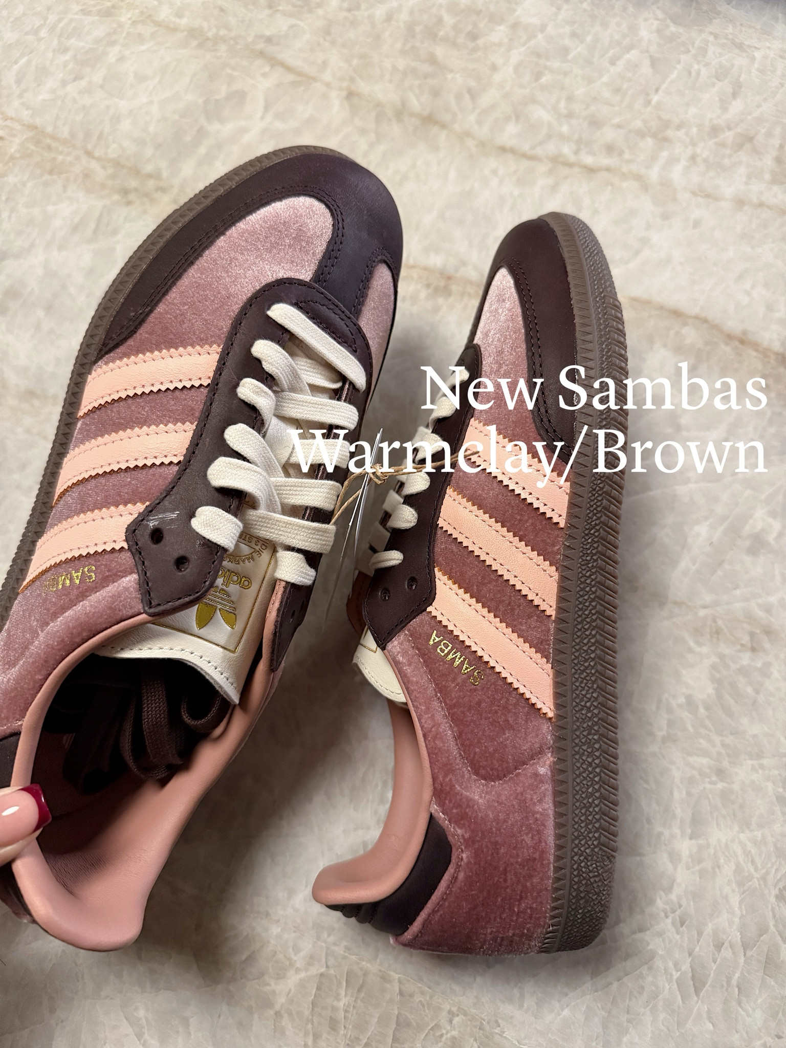 New samba! Loving the warm clay/brown and the suede 😍 

#LTKShoeCrush #LTKFindsUnder100